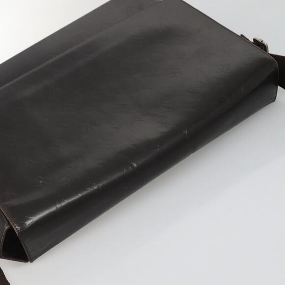 LOUIS VUITTON Monogram Grasse Fonzie Shoulder Bag Brown M46570 - Picture 6 of 16